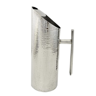 52375-HAMMERED PITCHER W/HANDLE